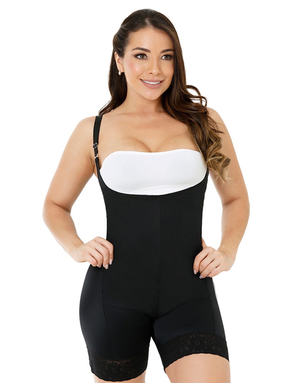makang Women's Shapewear Bodysuit with Firm Compression Waist Trainer  Corset