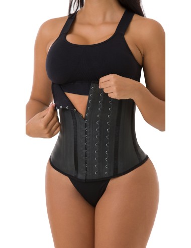 Classic Latex Waist cincher 3 Hook - Salome Latex and Sports Waist Trainers  - Productos de Colombia.com