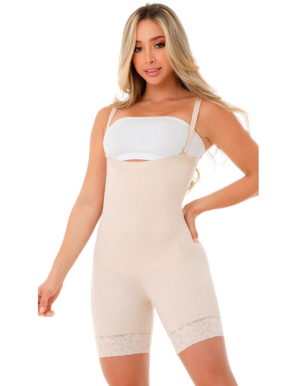 One Piece Post Surgery Butt Lifter High Compression Tummy Control