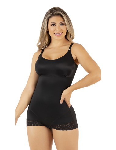 High Waist Womens Plus Size Shapewear Bodysuit With Removable