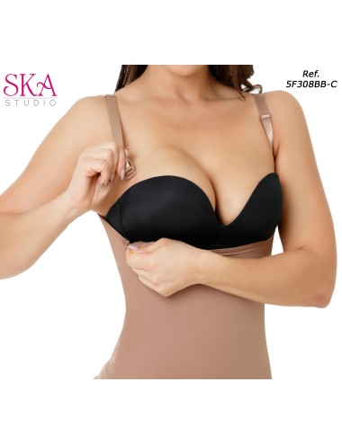 Invisible Backless Body Shaper Bra Women Plunging Neckline