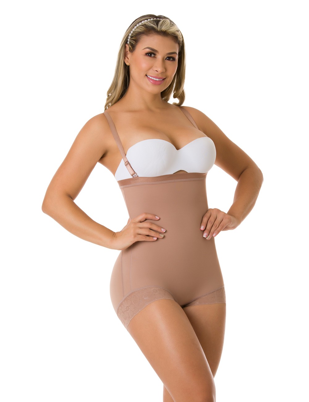 Colombian Reducing Girdle Lifts Butt Strapless