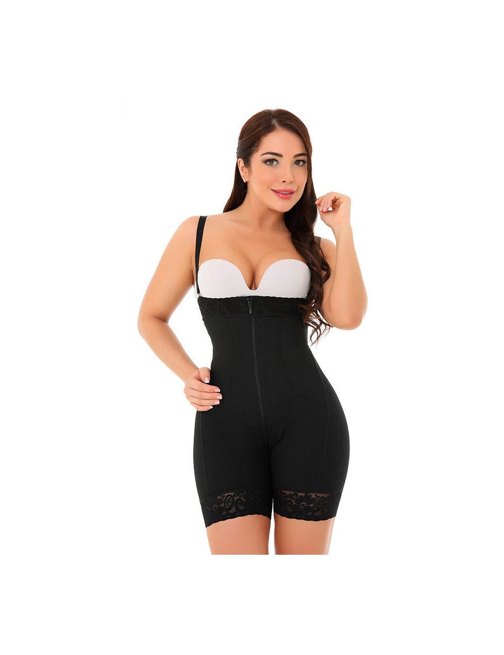 Girdle with Front Zipper