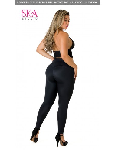 Butt Lifter Leggings With Laces 5L721BPCP-N