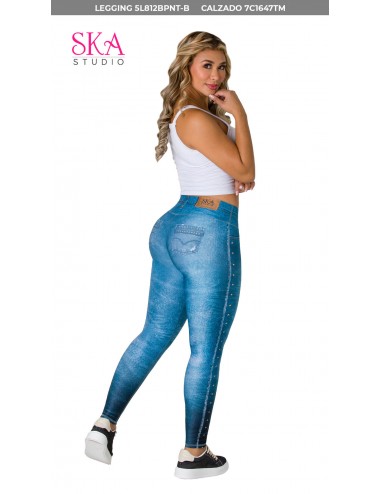LUJURIA LEGGINGS COLOMBIANOS COLOMBIAN PUSH UP JEANS LEVANTA COLA - Helia  Beer Co