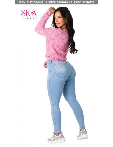 Gerda Skinny Jeans Butt Lifter High Waits 52251TCT-N – Ska Studio Usa