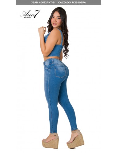 ADVENTURE Pantalones vaqueros ajustados colombianos para mujer Butt Lift  Colombianos Levanta Cola